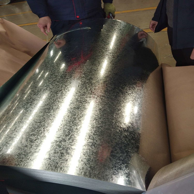 CR4 DX51D S500GD+z 80 120 275 SGCC Zinc Coated Carbon steel plate hot dipped galvanized sheet for making corrugated sheet