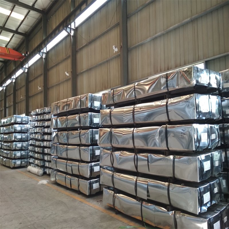 CR4 DX51D S500GD+z 80 120 275 SGCC Zinc Coated Carbon steel plate hot dipped galvanized sheet for making corrugated sheet