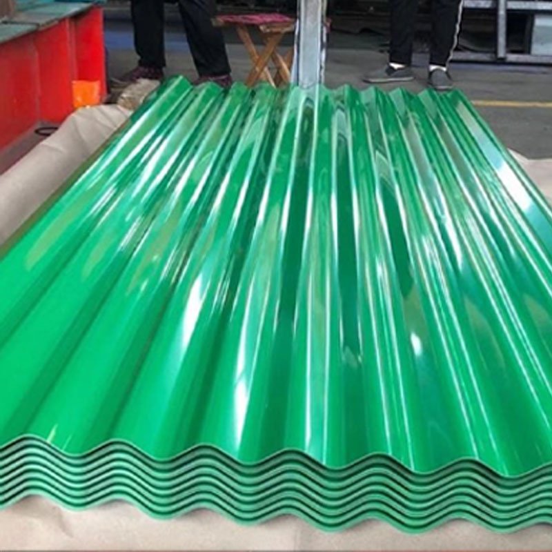 Building Material Sheet Plates G350 G450 G550 Gi Gl Ppgi Ppgl Color Coated Corrugated Trapezoidal Roofing Steel Steel Price JIS