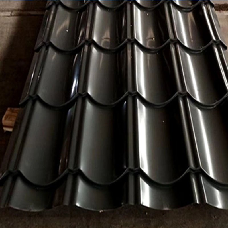Building Material Sheet Plates G350 G450 G550 Gi Gl Ppgi Ppgl Color Coated Corrugated Trapezoidal Roofing Steel Steel Price JIS