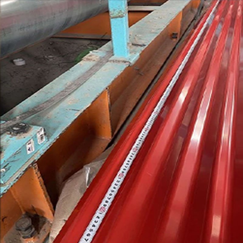 Building Material Sheet Plates G350 G450 G550 Gi Gl Ppgi Ppgl Color Coated Corrugated Trapezoidal Roofing Steel Steel Price JIS