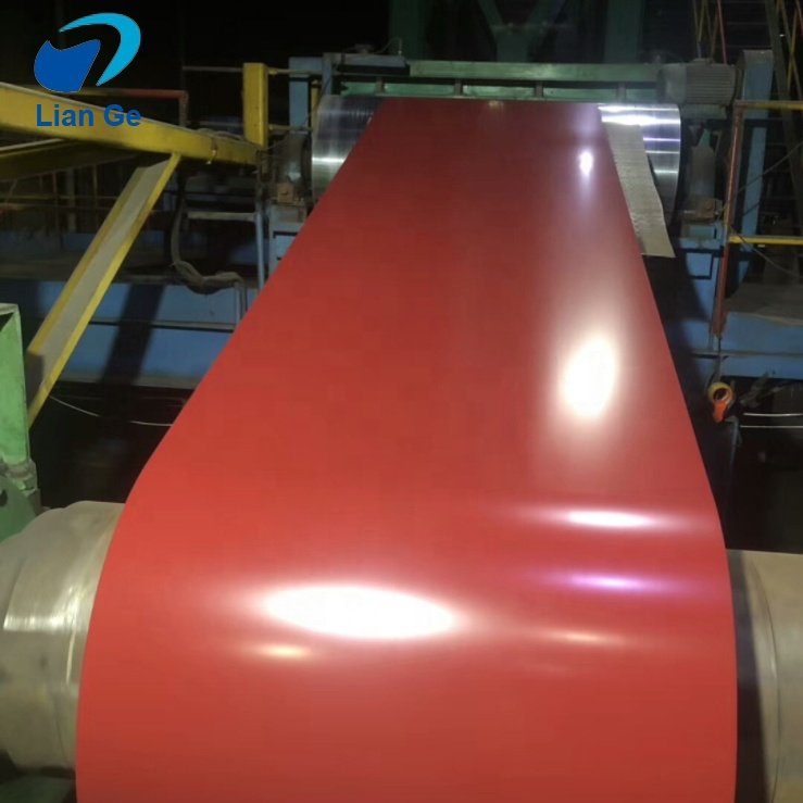 LianGe g40 g60 Colored Painted Metal Galvanized Steel Sheets Coil For Roofing Sheet