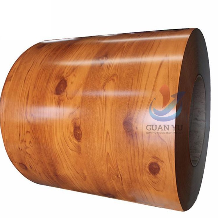 wood grain ppgi ppgl sheet price color aluminum galvanized steel coil coat