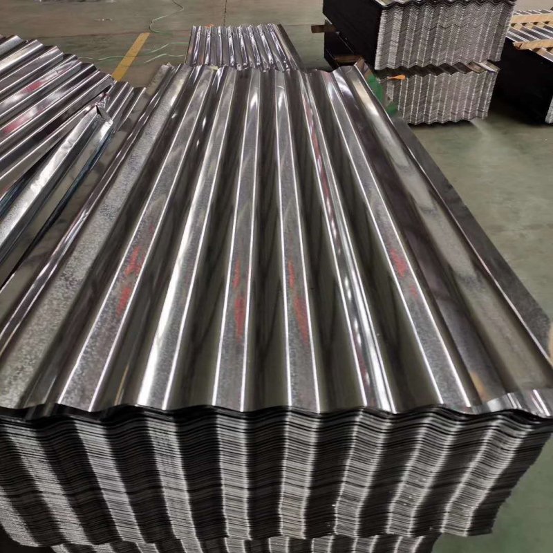 26 Gauge 4ft x 8ft Fast Delivery Corrugated Galvanized Steel Sheet Metal DX51D GI Roof Sheet Cutting Service BIS ASTM Certified