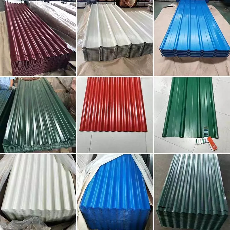 Low Price Galvanized Roof Sheet Prepainted Corrugated Metal Roofing sheet