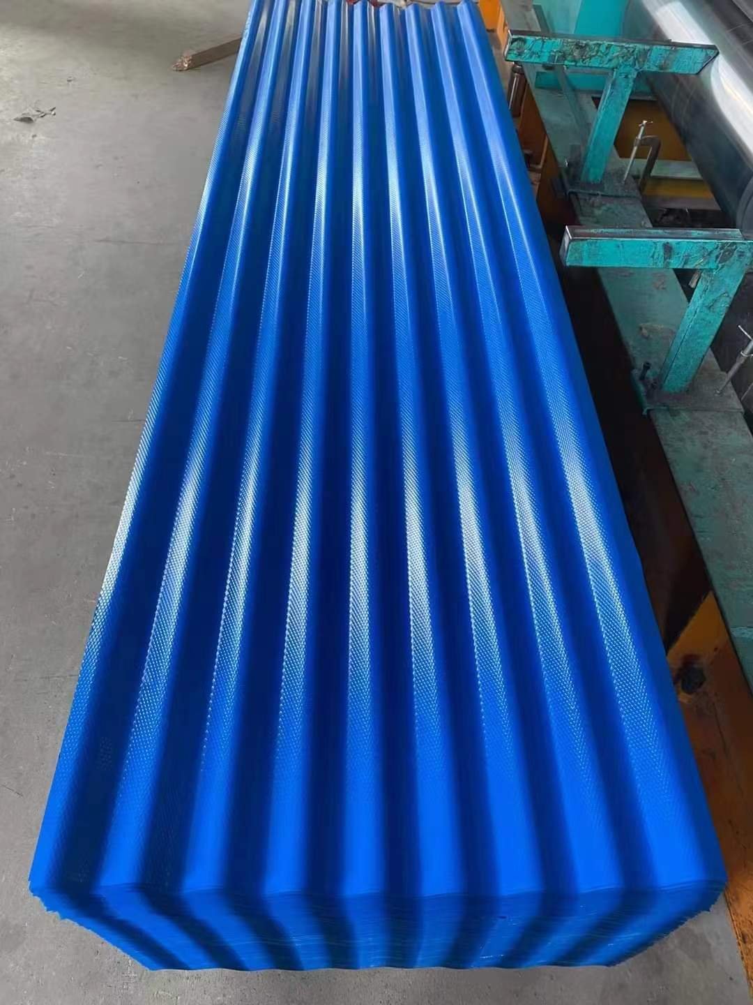 Factory directly PPGI PPGL corrugated metal roof sheet color corrugated galvanized steel sheet
