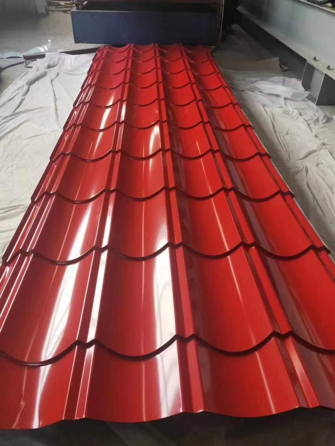 Factory directly PPGI PPGL corrugated metal roof sheet color corrugated galvanized steel sheet