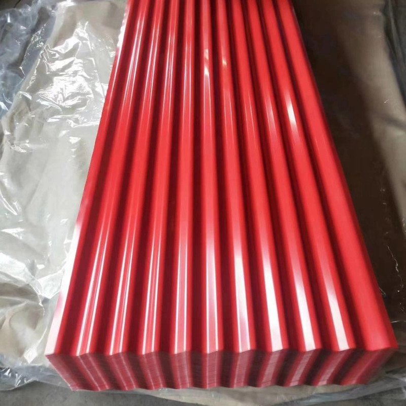 Best selling Prepainted Steel Coated 0.6mm Corrugated Roofing Sheet Ppgi Roofing Steel Sheet Galvanized Steel Roofing Plate