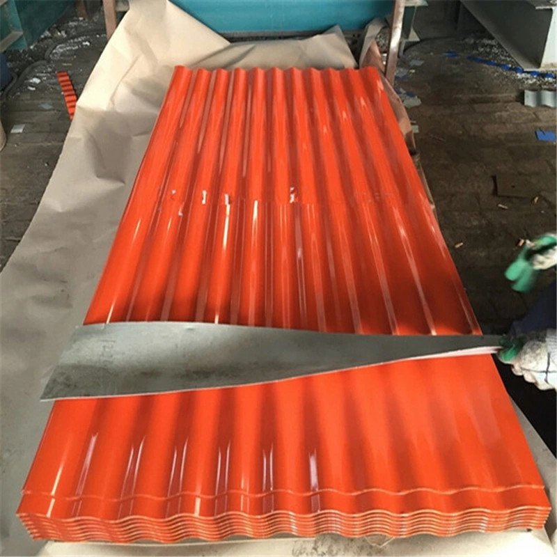 Best selling Prepainted Steel Coated 0.6mm Corrugated Roofing Sheet Ppgi Roofing Steel Sheet Galvanized Steel Roofing Plate