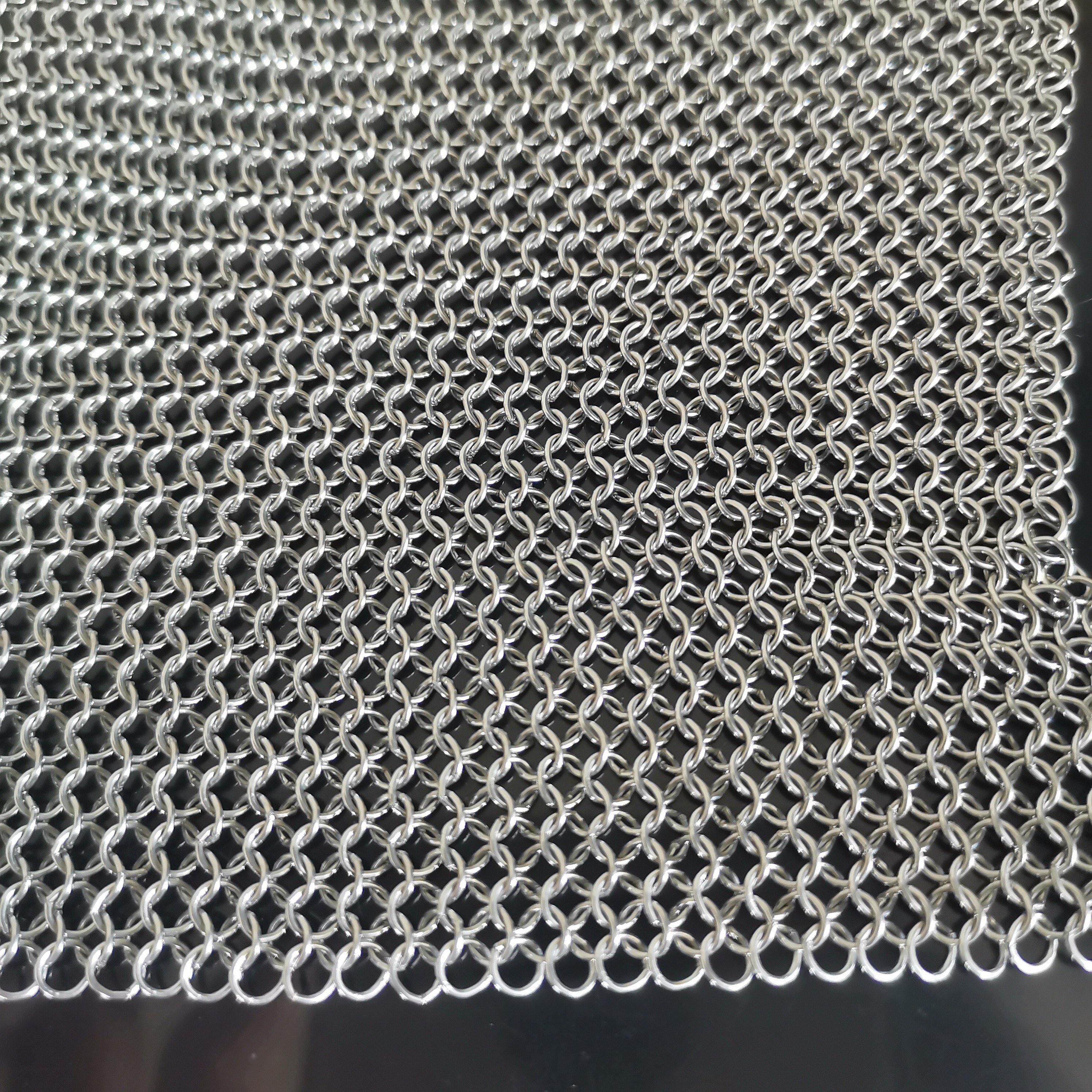 Decorative Mesh Stainless Steel Ring Curtain Wall Chain Mail Metal Mesh