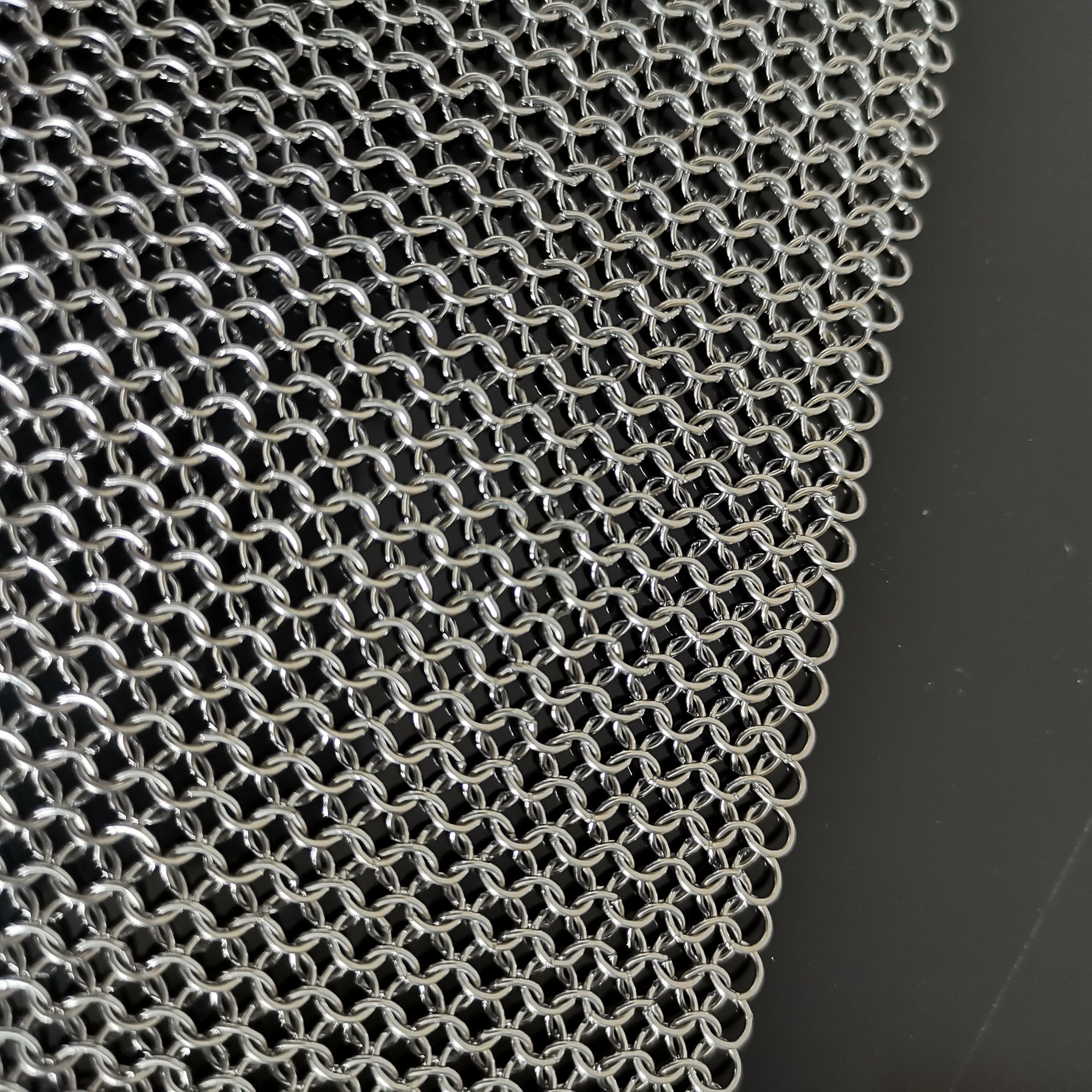 Decorative Mesh Stainless Steel Ring Curtain Wall Chain Mail Metal Mesh