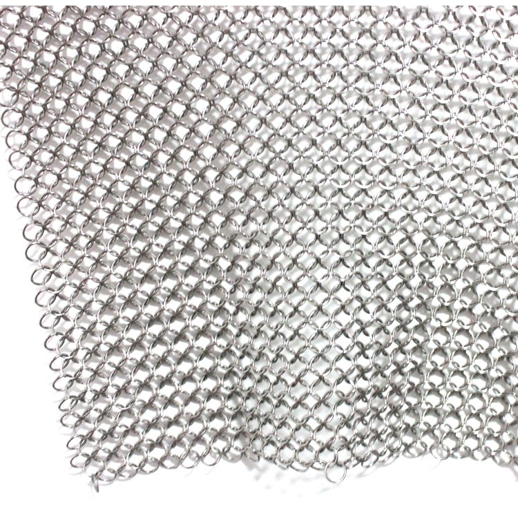 Decorative Mesh Stainless Steel Ring Curtain Wall Chain Mail Metal Mesh