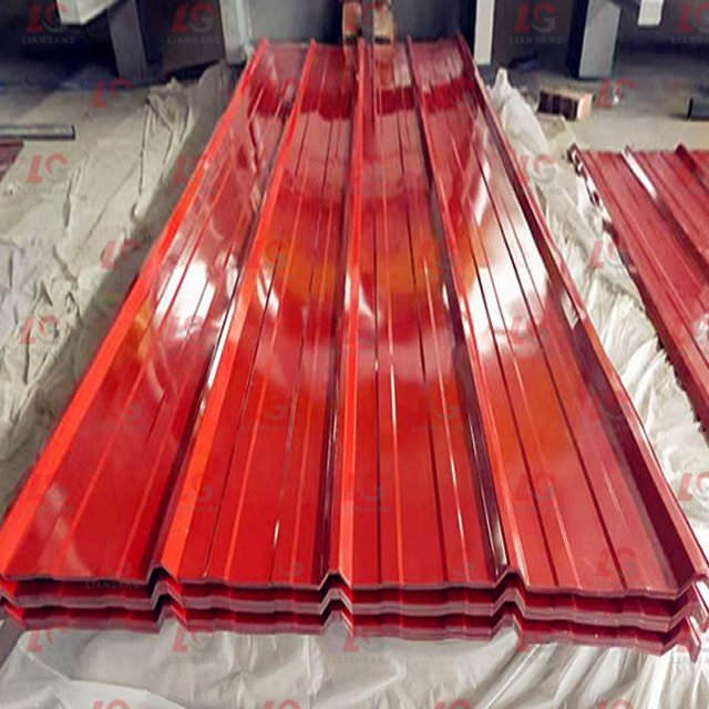 Factory Directly Selling galvanized coated corrugated steel sheet for color for cupboard doors