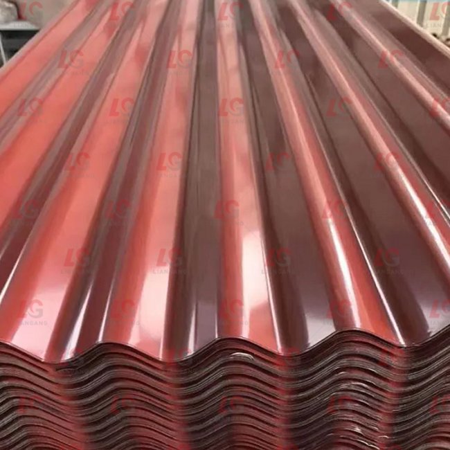 Factory Directly Selling galvanized coated corrugated steel sheet for color for cupboard doors