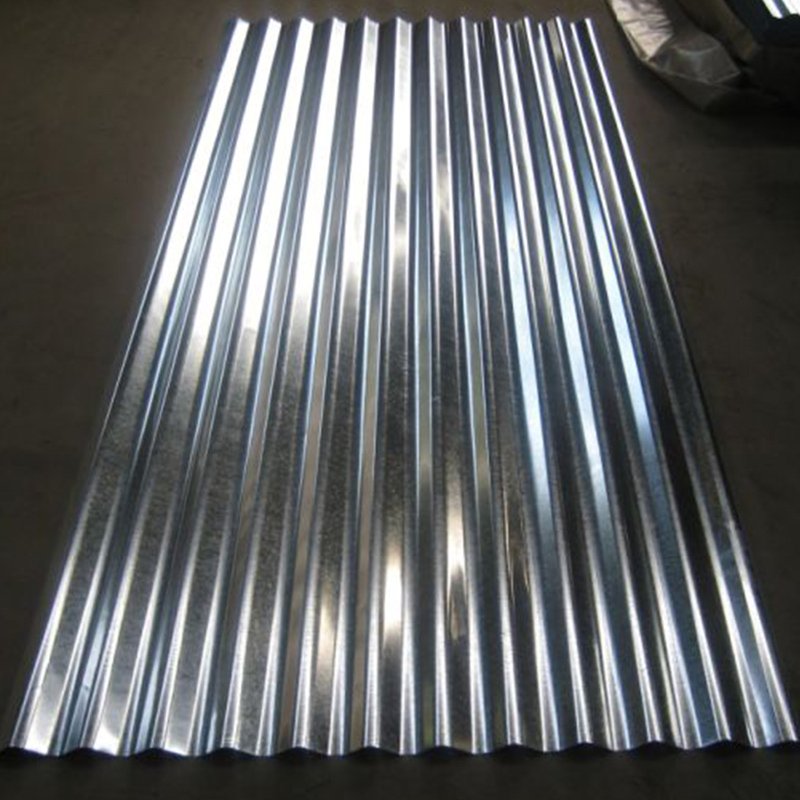 supply custom Q235 Q355B building materials corrugated galvanized steel roofing sheets