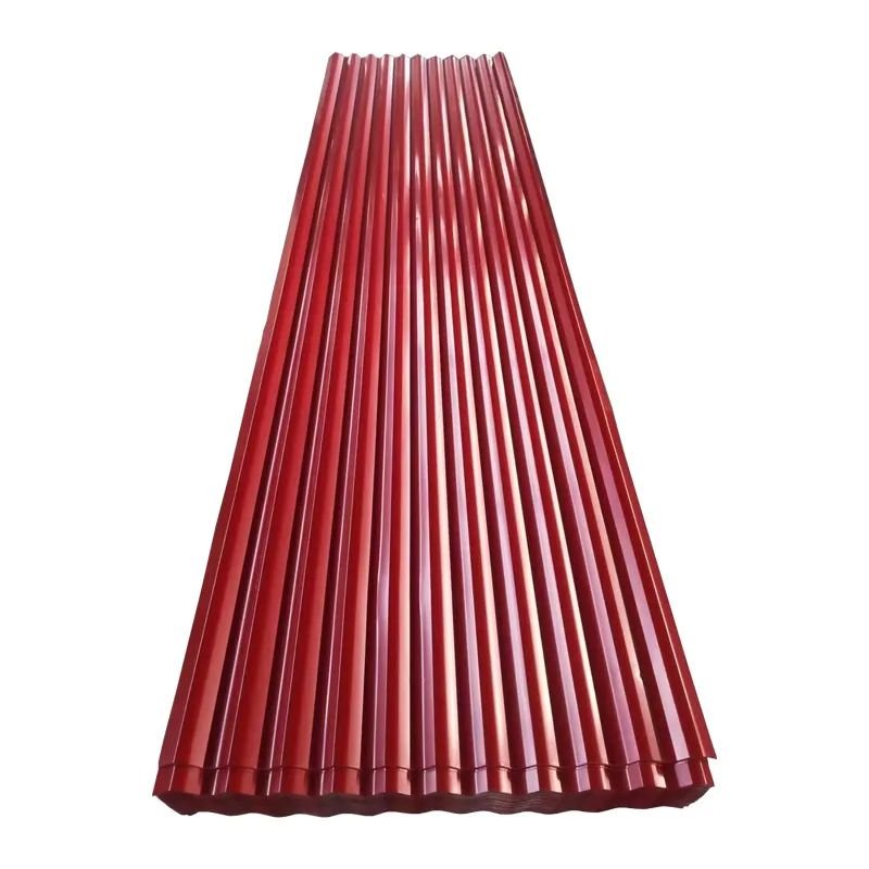 Factory stock high-quality pre coated trapezoidal galvanized steel sheet roof tiles