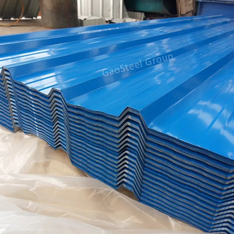 Galvanized Steel Corrugated Roofing Sheet Gi Zinc Coated Steel Plate Factory Price
