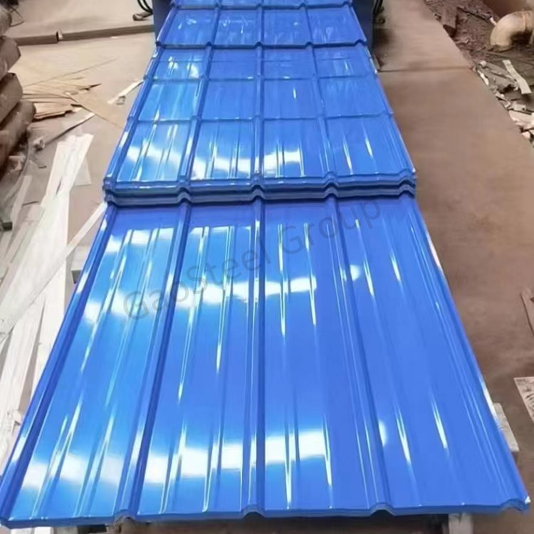 Galvanized Steel Corrugated Roofing Sheet Gi Zinc Coated Steel Plate Factory Price