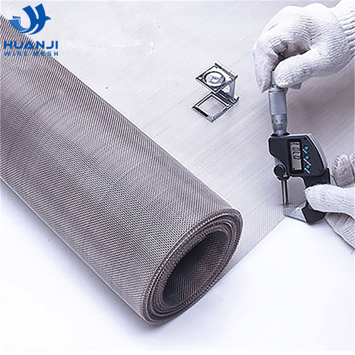 Plain/Twill/Dutch Stainless-Steel-Wire-Mesh 304 316 L Anti-Corrosion Fine Woven Wire Mesh / Crimped wire mesh / Sieve