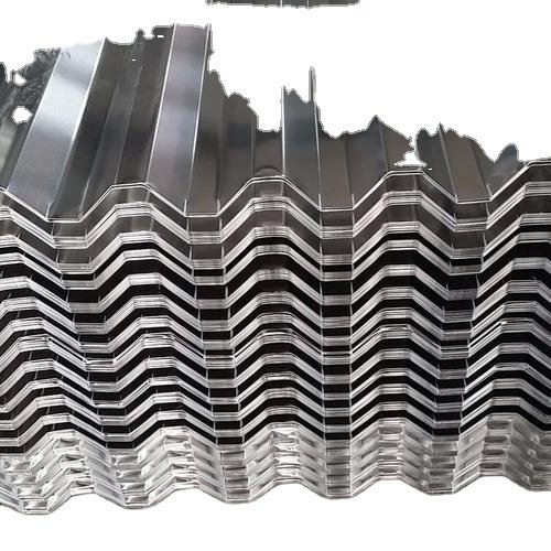 2024 Hot selling Cheap Price GI Galvanized Roofing Materials Sheet Metal Corrugated Galvanized Steel Roof Panel with top quality