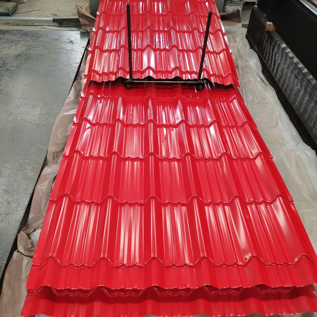 Roofing Sheet Printed Low Price Corrugated Galvanized steel Roofing Sheet Color coated galvanized steel sheet/plate