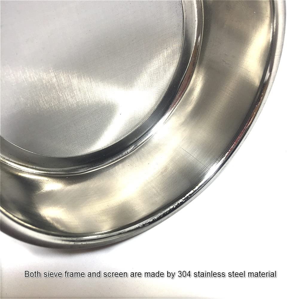 Laboratory Testing Instrument Test Sieves for Testing 316 Stainless Steel Wire Mesh Sieve Holes Plate For Soil Mesh