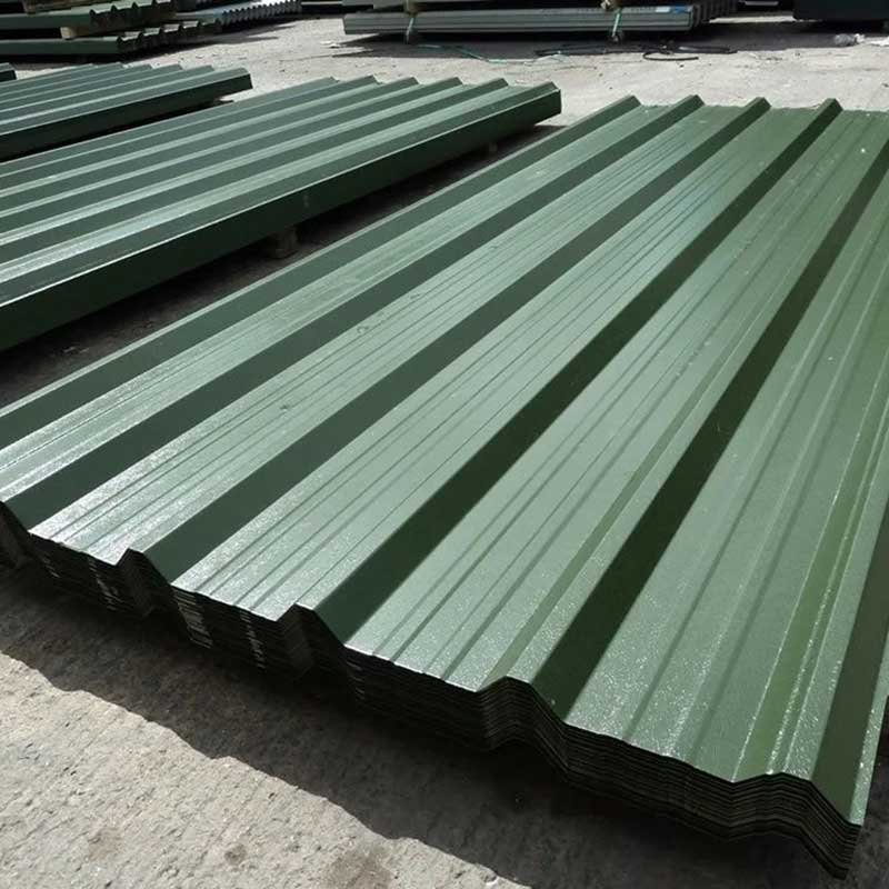 Low cost factory Strict testing Quality assurance.coated galvanized corrugated steel sheet