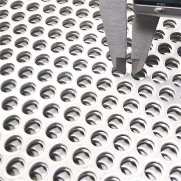 Round Hole Perforated Metal Sheet/Round Holes Aluminum 316 Stainless Steel Perforated Sheet Metal