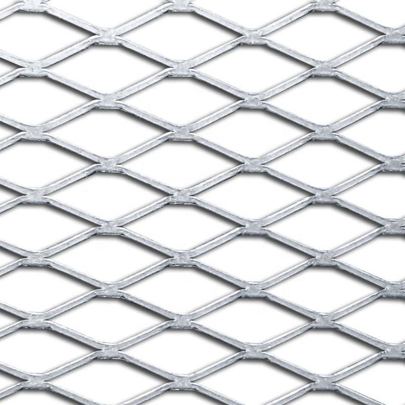Stainless Steel Aluminum Galvanized Expanded Metal Mesh for Security Barriers Fencing Decorative Facades
