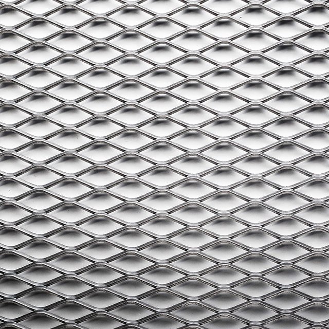 Stainless Steel Aluminum Galvanized Expanded Metal Mesh for Security Barriers Fencing Decorative Facades