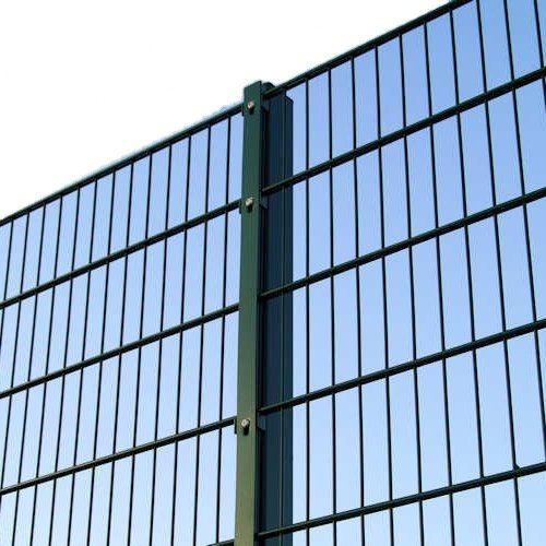 2023 hot sale double wire fence/Barb wire or razor wire can be supplied separately/have a long service life