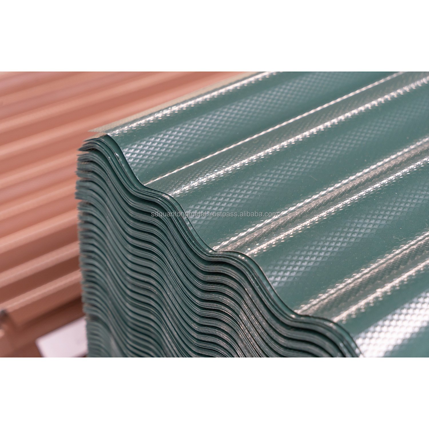 4x8 28 gauge ppgi galvanized steel roof sheet color coated ppgi corrugated roofing