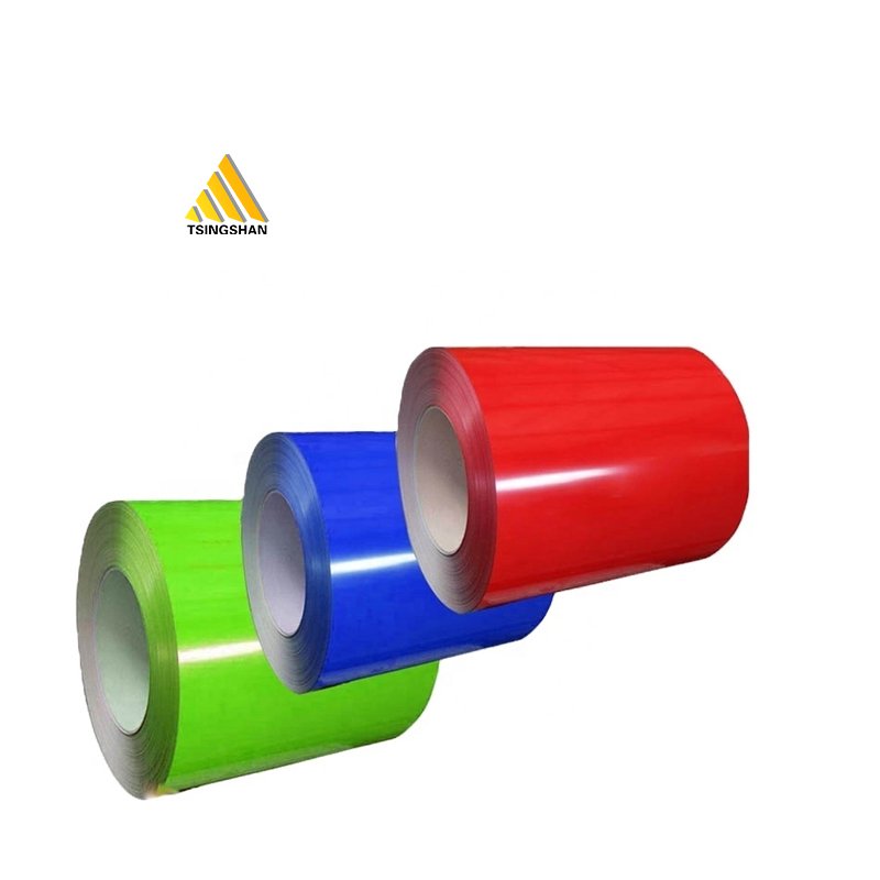 Factory customized various colors.ppgi/ppgl color coated steel coil