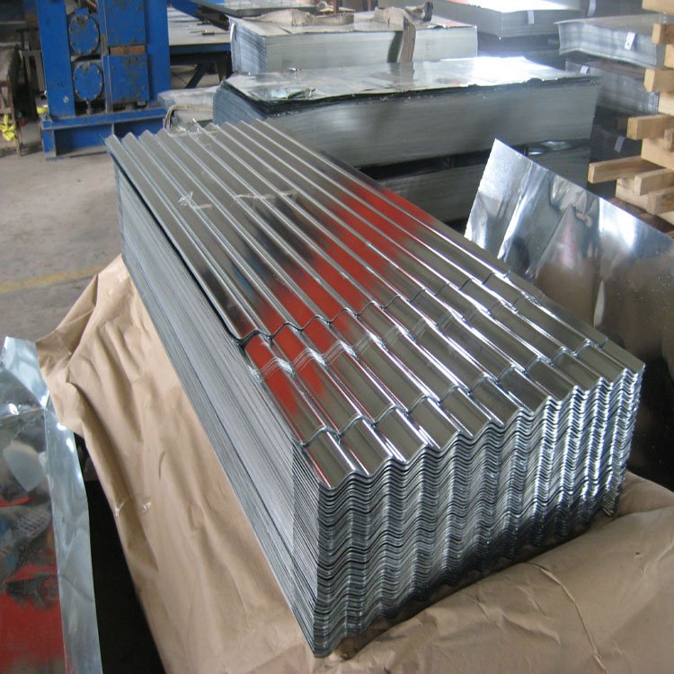 cheap price corrugated galvanized steel sheets Z90 galvanized steel corrugated sheet for roofing