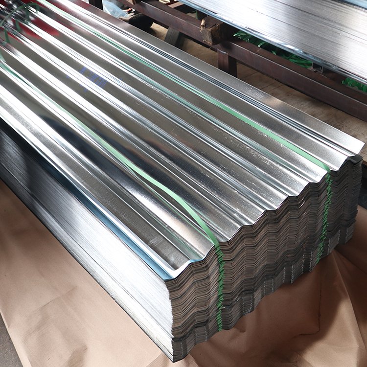 0.12-2.0 mm Aisi Corrugated Stainless Steel Roof Sheets Roll / Galvanized Corrugated Steel Sheet