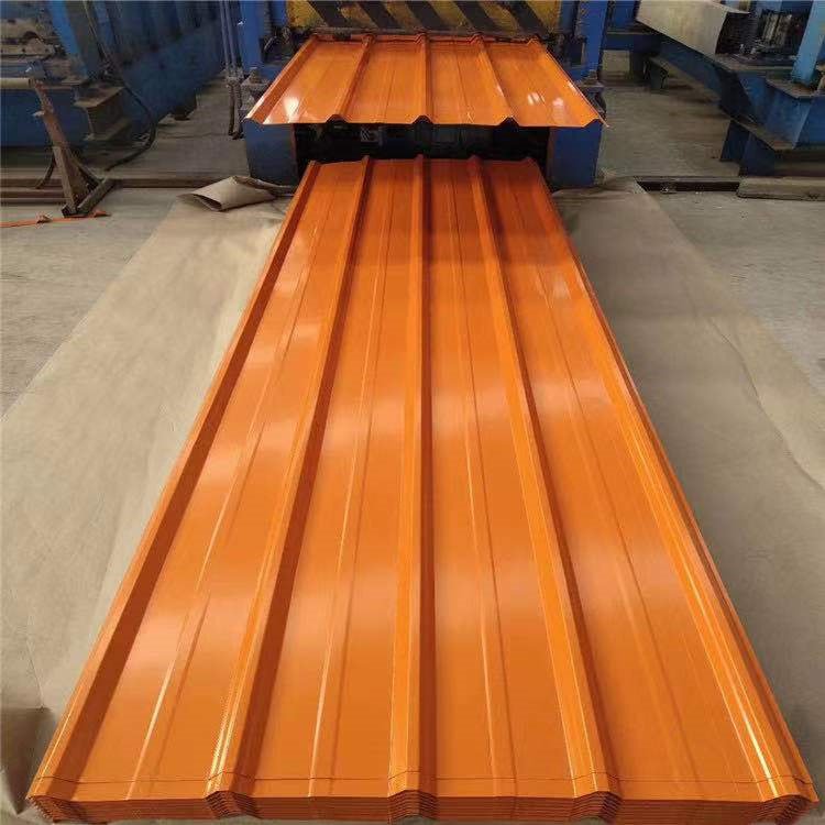0.12-2.0 mm Aisi Corrugated Stainless Steel Roof Sheets Roll / Galvanized Corrugated Steel Sheet