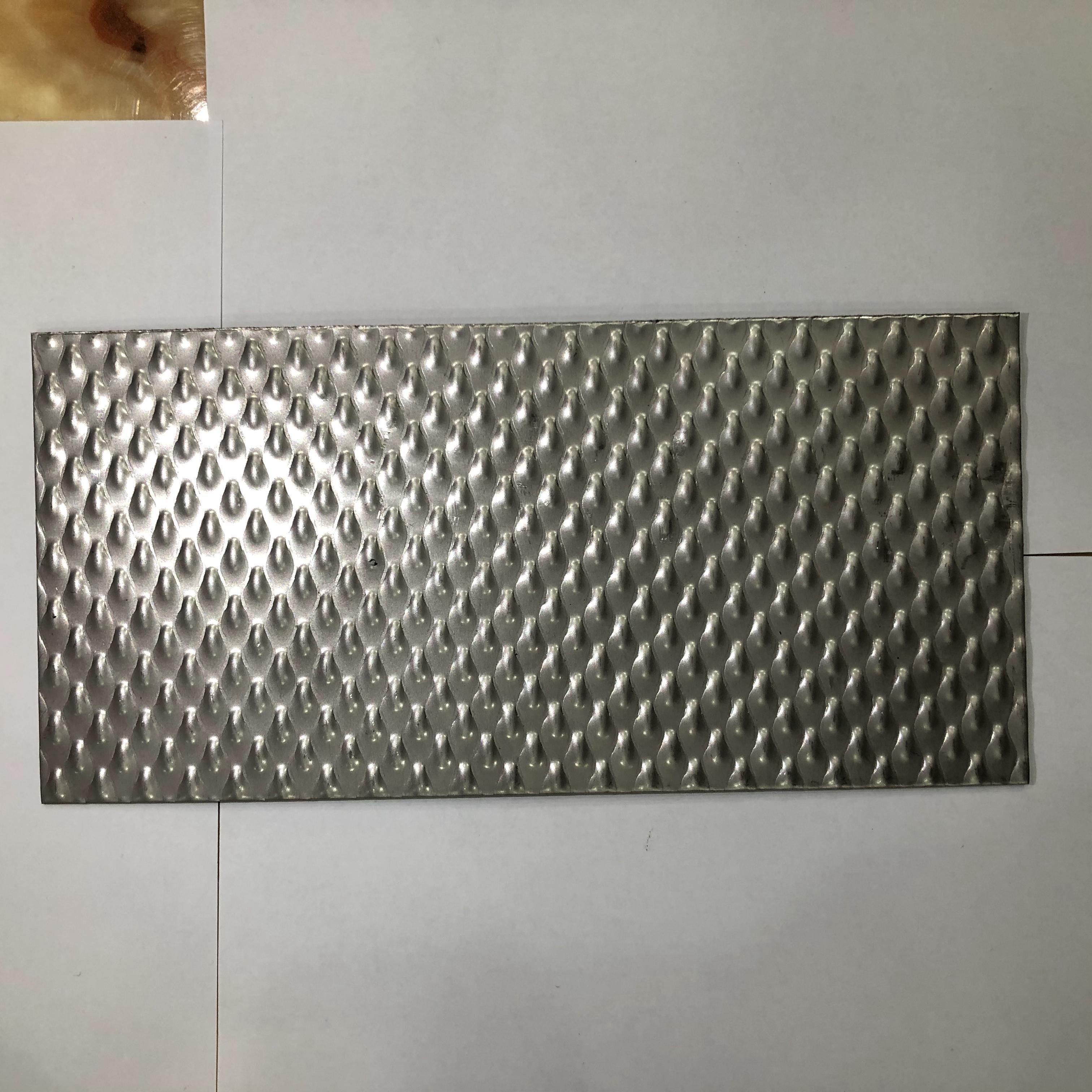 high quality for sale 201/304 stainless steel large,high quality medium and small water corrugated sheets embossed color sheets