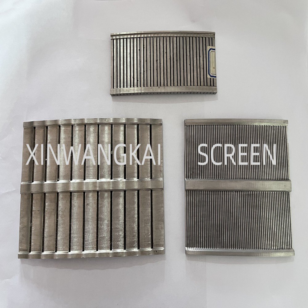 Salt perforated mesh HR 500 used in two stage pusher centrifuge machine