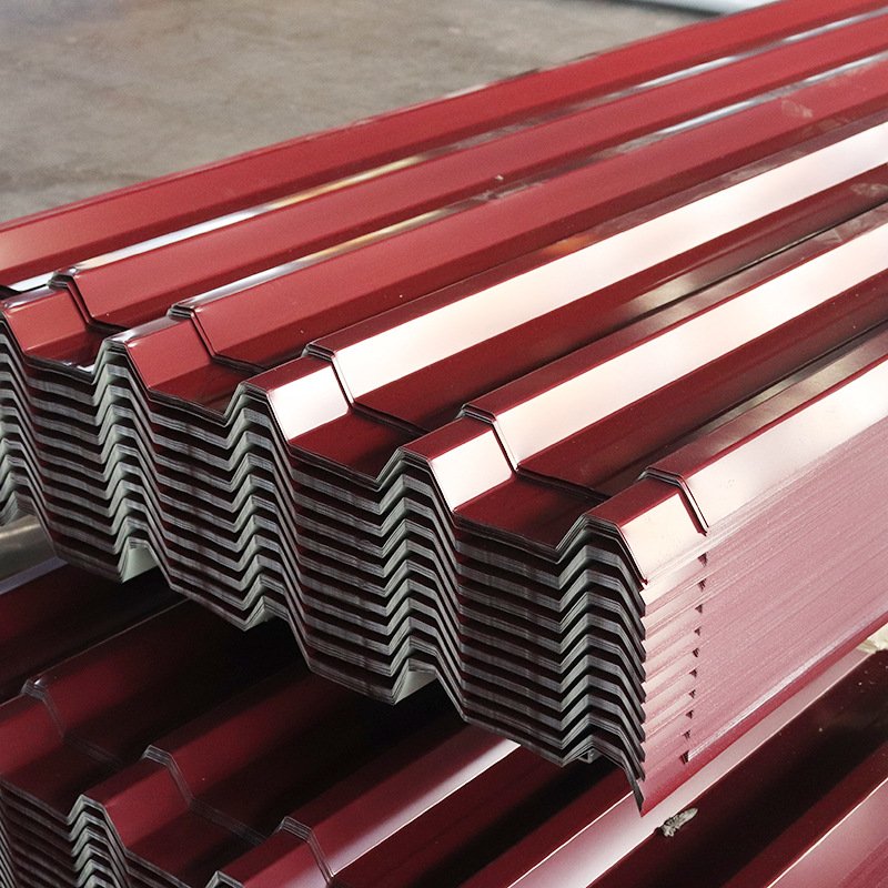 Hot Sale Wholesale Corrugated Metal Roofing Sheet Gi Roofing Sheet Color Coated Metal Roofing