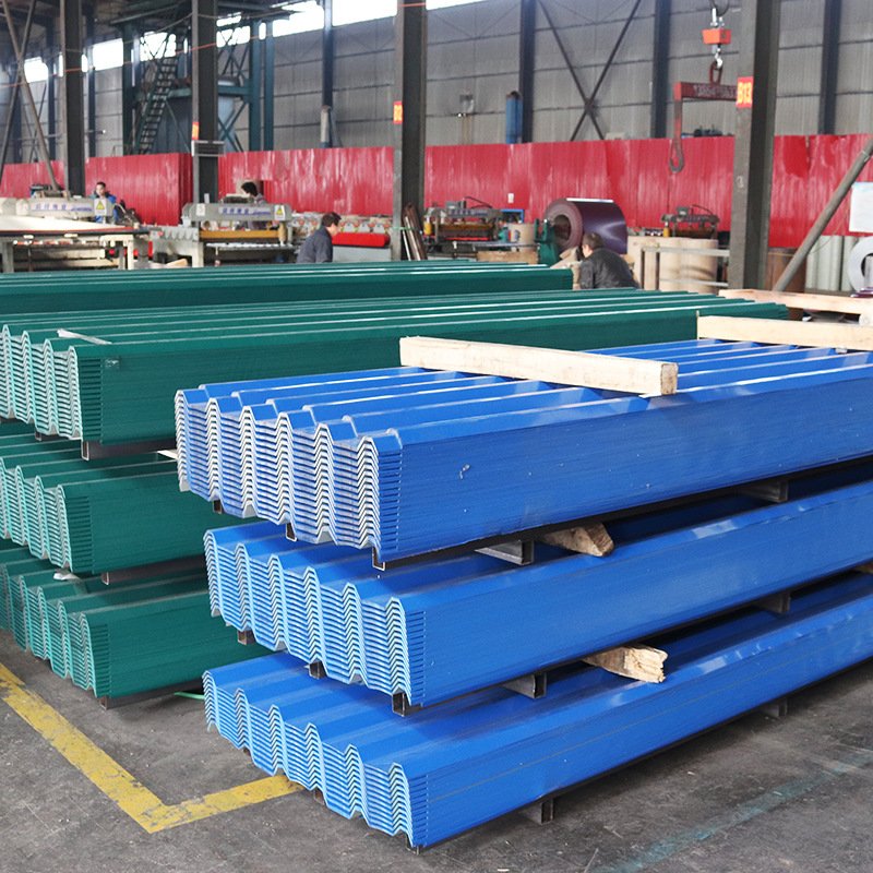Hot Sale Wholesale Corrugated Metal Roofing Sheet Gi Roofing Sheet Color Coated Metal Roofing