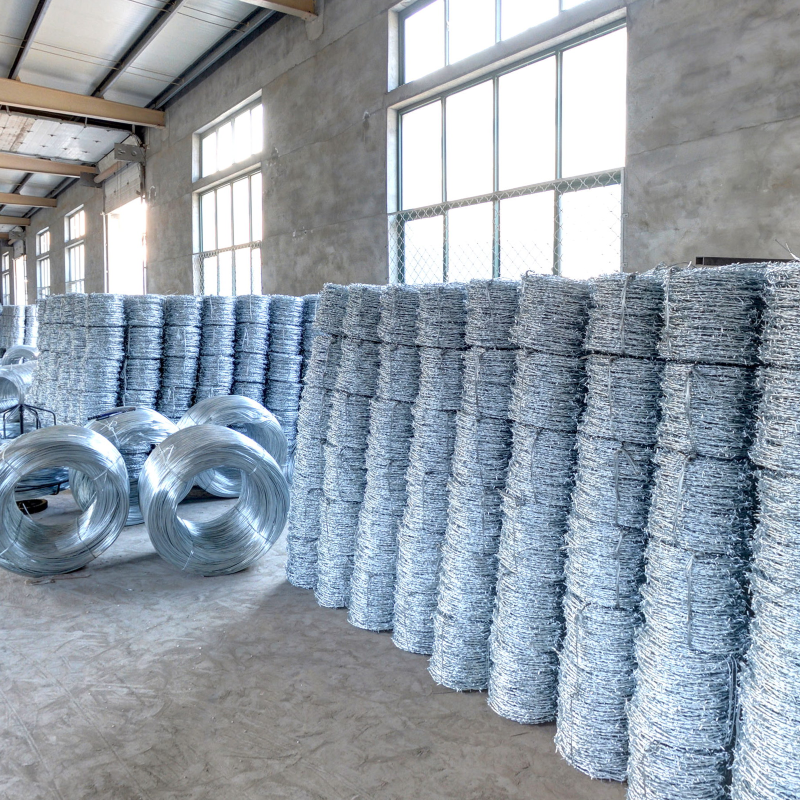 2 strands 4 points 10 gauge hot dipped galvanized prison traditional barb wire