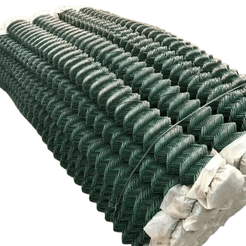 Custom high-quality chain link fence Diamond Mesh Fence sport highway farm fence