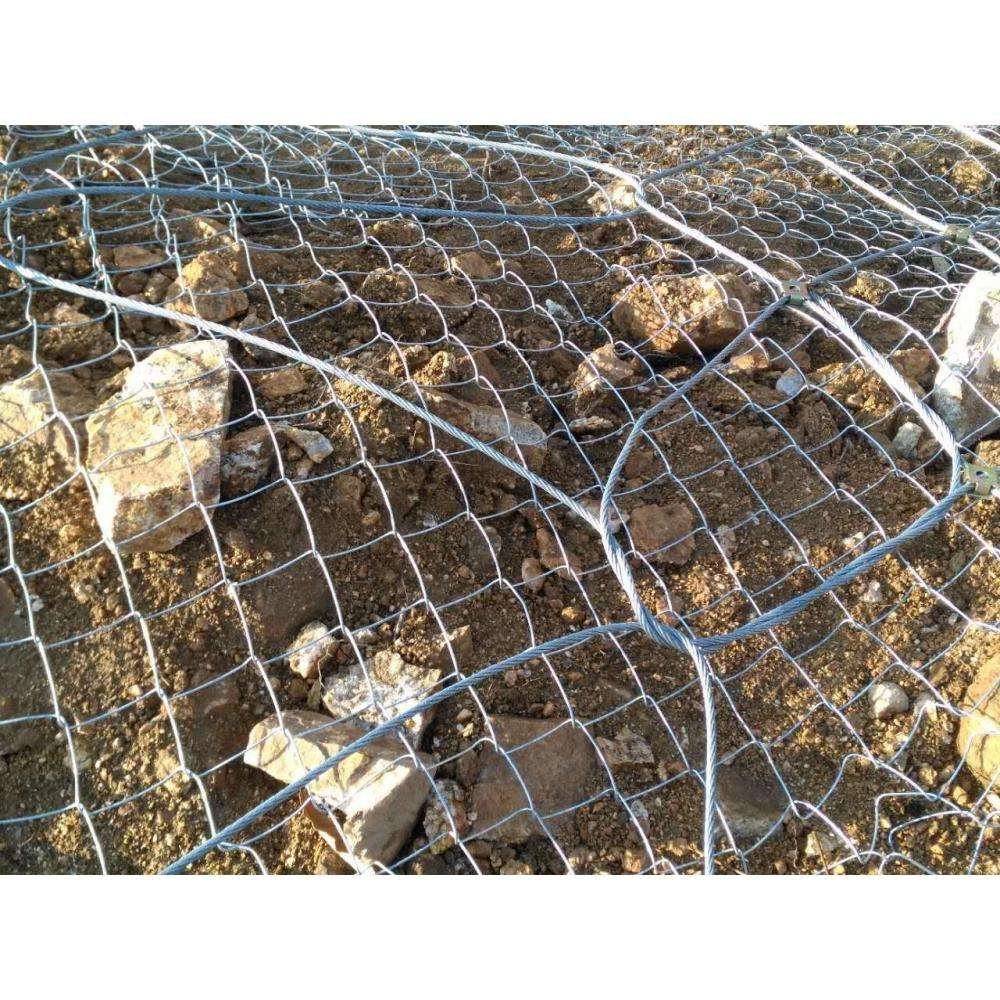 High Quality Flexible Slope Protection Mesh Netting Rockfall Barrier Netting With Low Price