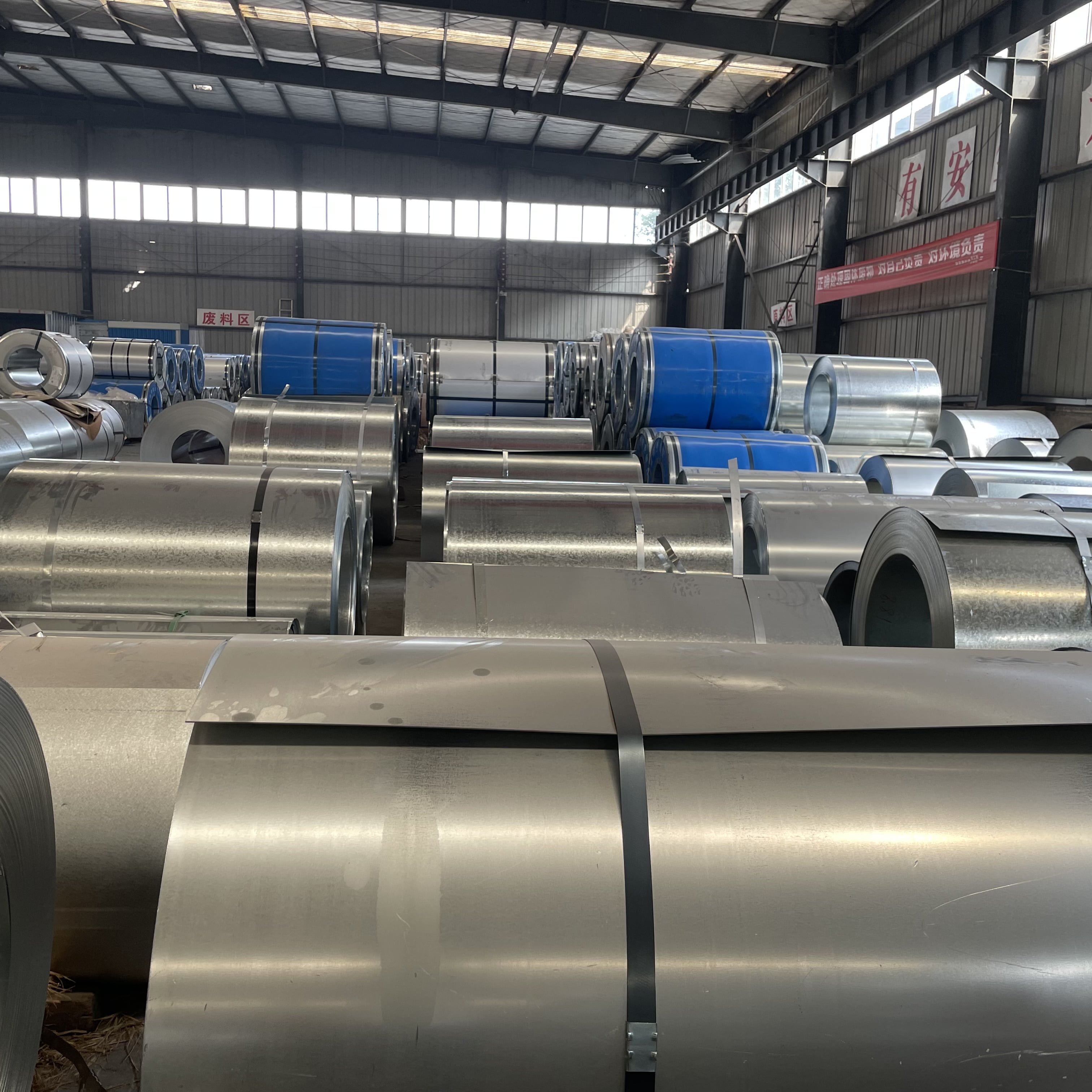 Hot Dipped prime Galvanized Coils sheet Galvalume Zinc Coated Gi Z30 275 Z60 Dx51d Sg550 wholesale price galvanized steel coil