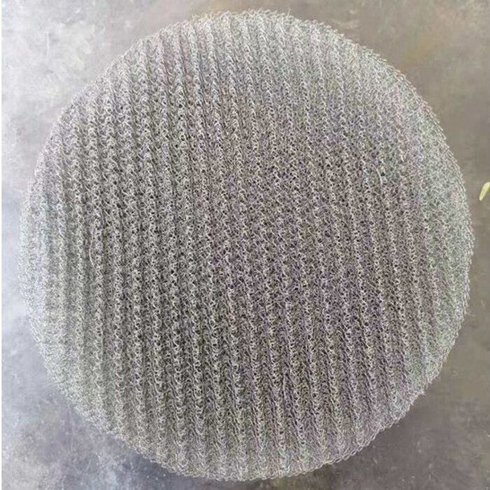 Goods in stock 127mm width stainless steel knitted wire mesh /pure nickel knitted wire mesh/knitted wire mesh for distillation