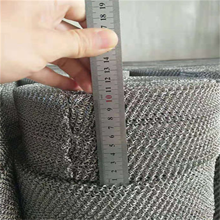 Goods in stock 127mm width stainless steel knitted wire mesh /pure nickel knitted wire mesh/knitted wire mesh for distillation