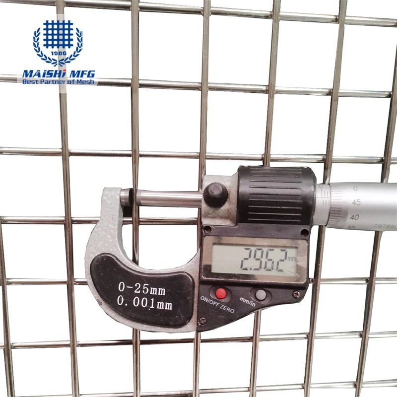 304D stainless steel welded mesh panel for fencing