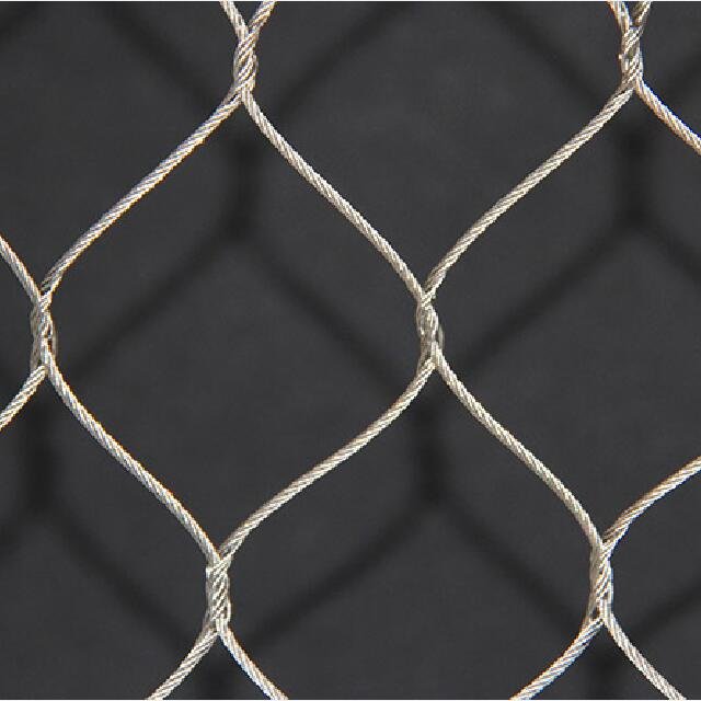 Stainless steel 304 316 x-tend flexible wire cable mesh for zoo animal