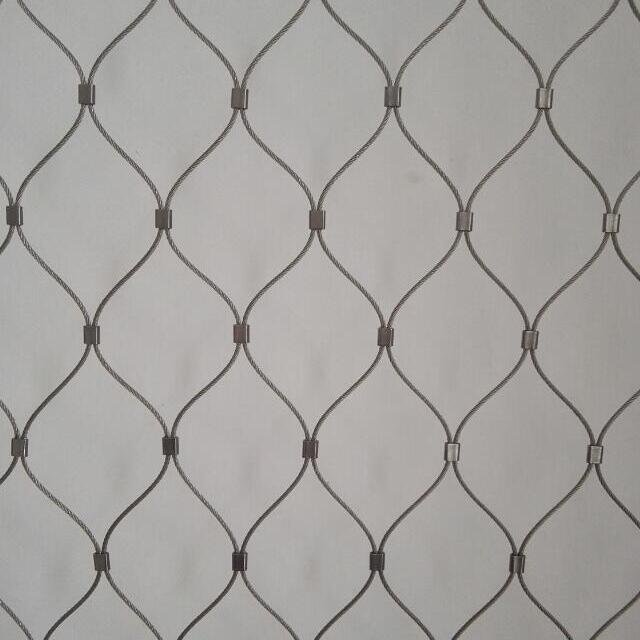 Stainless steel 304 316 x-tend flexible wire cable mesh for zoo animal