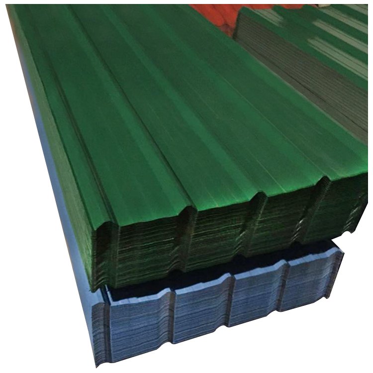 Zinc Coated Galvanized Roofing Sheet Color Coated Corrugated Steel Sheet Metal Roofing Sheet